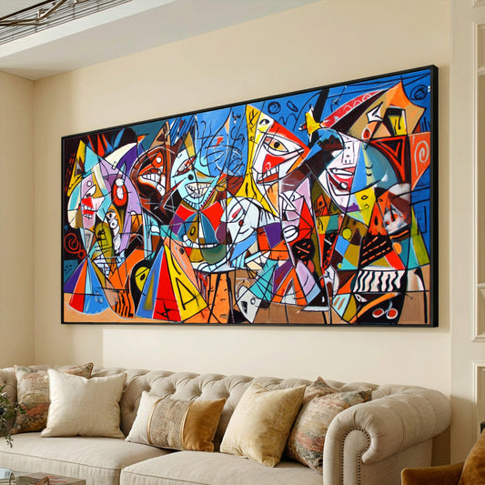 Cuadro Canvas XL 82 , Abstracto colores.