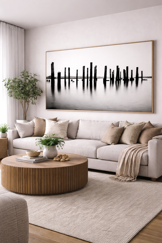 Cuadro Canvas XL 80 , Restos de Muelle