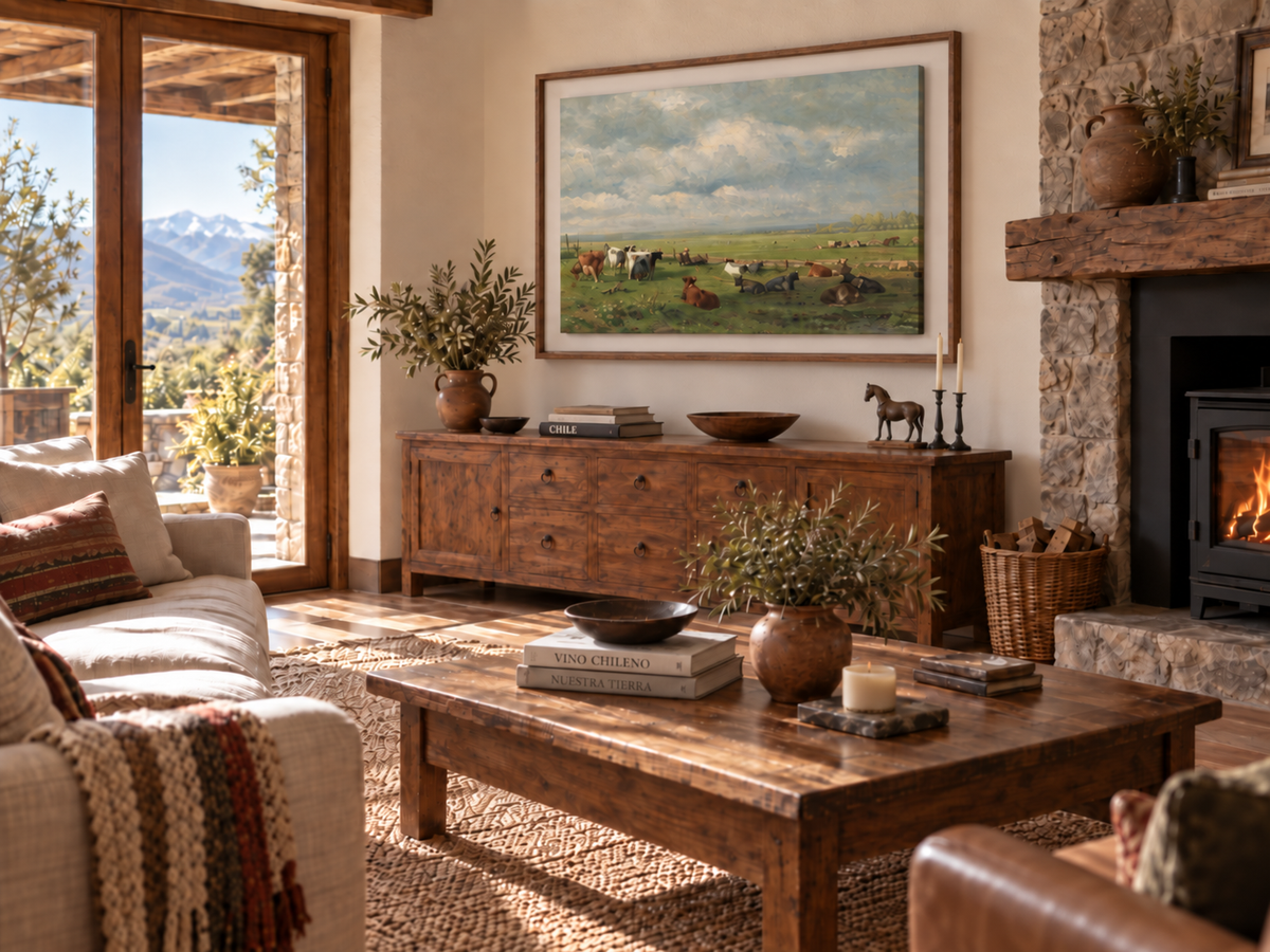 Cuadro Campestre Canvas , campo