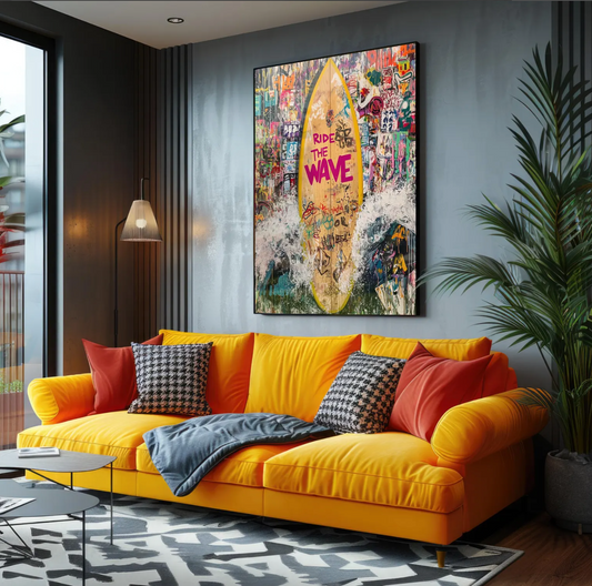 Cuadro Urbano , Graffiti Surf .