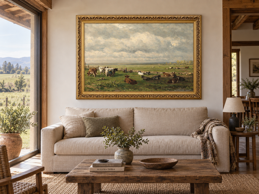Cuadro Campestre Canvas , campo