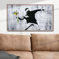 Cuadro Street Art "Protesta estilo Banksy "
