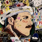 Cuadro Street Art "Freddy Mercury graffity "