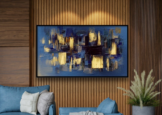 Cuadro Canvas XL abstracto 8