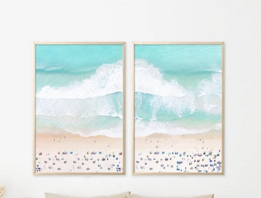 Set 2 Cuadros playeros