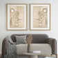 Set 2 Cuadros modernismo neutros