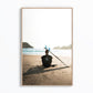 Cuadro  de playa y surf