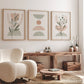 Set 3 Cuadros boho tonos neutros