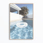 Cuadro  de piscina  y playa