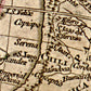 Cuadro mapa mundi vintage 1775 , 120x80