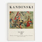 Cuadro cartel de exposición Kandinski