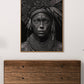 Cuadro tribal 3 , africa , fotografía