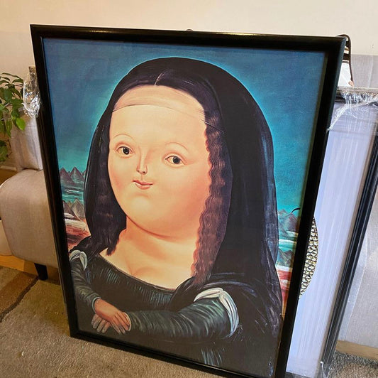 Cuadro Mona Lisa  Botero