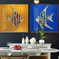 Set 2 Cuadros  de animales , peces