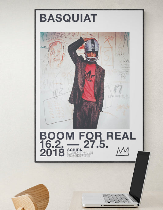 Cuadro cartel de exposición Basquiat 8