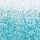 Cuadro abstracto turquesa y blanco