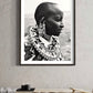 Cuadro tribal 6, africa , fotografía