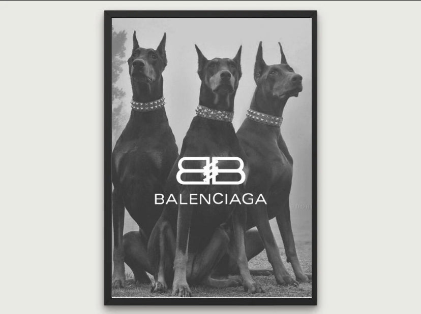 Cuadro fashion Balenciaga