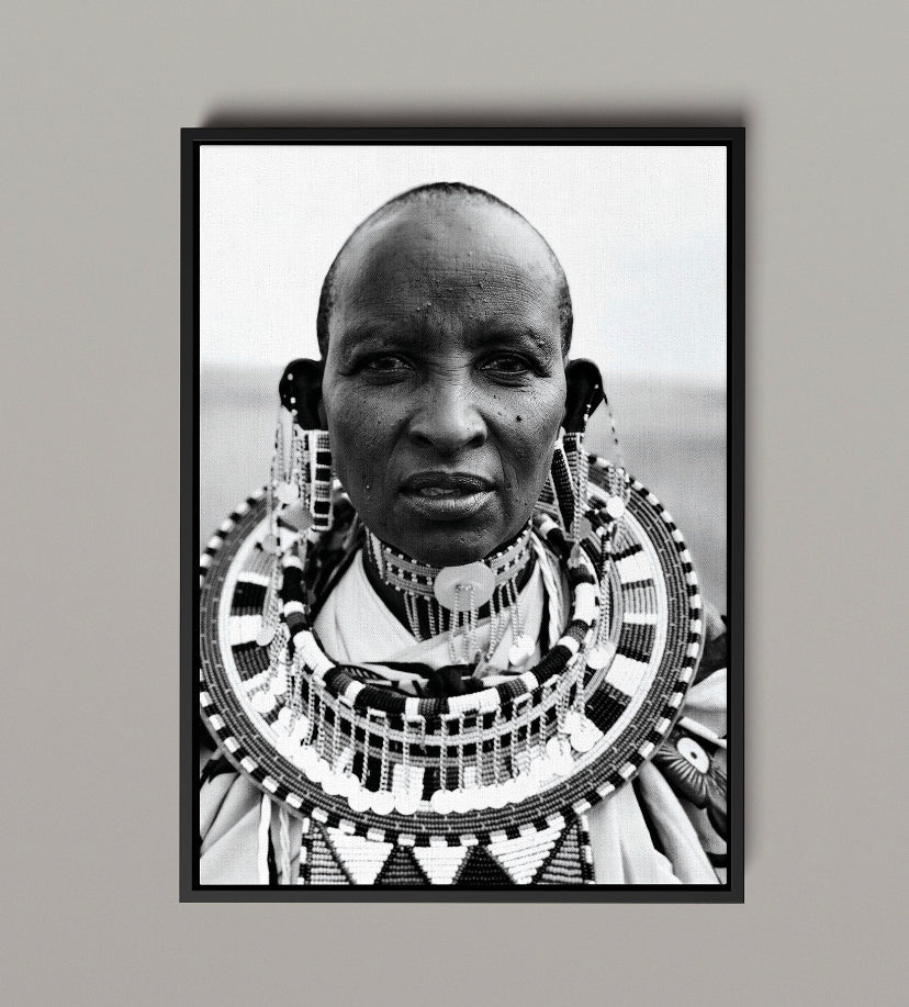 Cuadro tribal , africa , fotografía